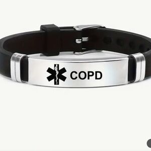 Bracelet, Medical Alert “COPD”, Unisex, NEW